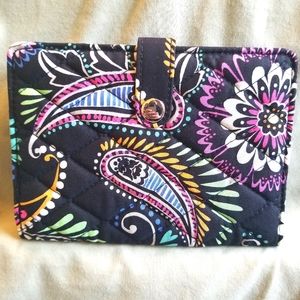 COPY - Vera Bradley Bandana Swirl Travel Wallet